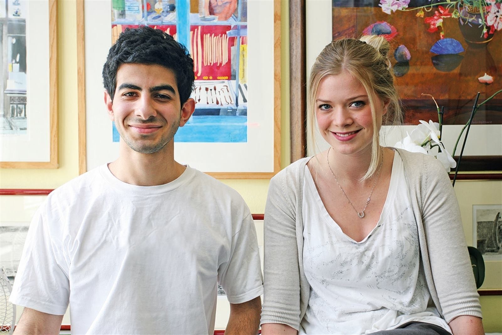 Students at a cife member college