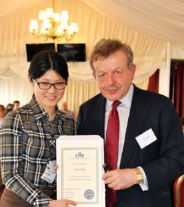 Brooke House College student Dan Ning with Lord Lexden Brooke-House-College-student-Dan-Ning-with-Lord-Lexden